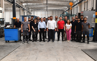 BAŞKAN ATAÇ'TAN TİS GROUP'A ZİYARET